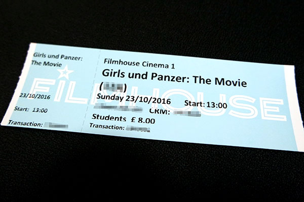 Girls und Panzer: The Movie  Scotland Loves Animation