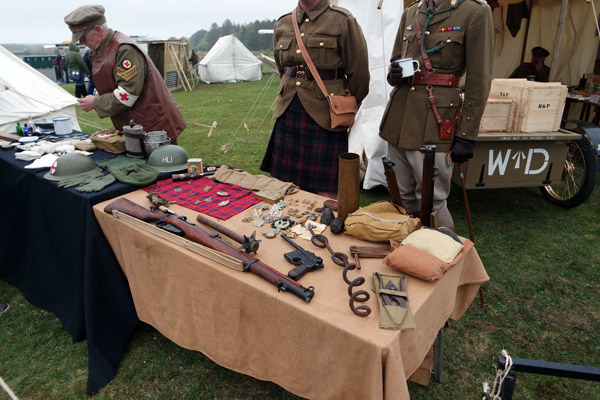 Wartime Experience,  First and Second World War Encampments