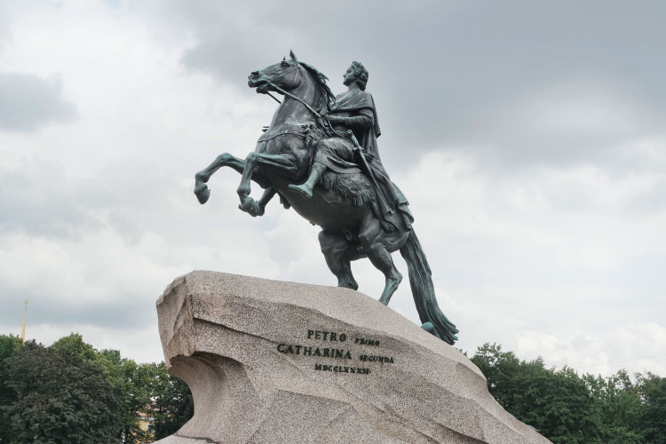 強襲魔女聖地巡禮, 彼得大帝青銅騎士像, Bronze Horseman