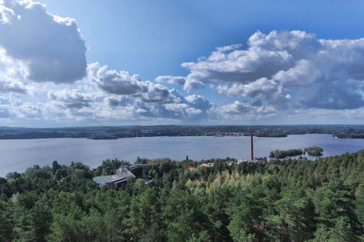 Pyynikki觀景塔 (Pyynikki observation tower, Pyynikin näkötorni), 坦佩雷(Tampere)