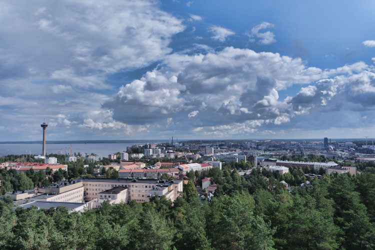 Pyynikki觀景塔 (Pyynikki observation tower, Pyynikin näkötorni), 坦佩雷(Tampere)