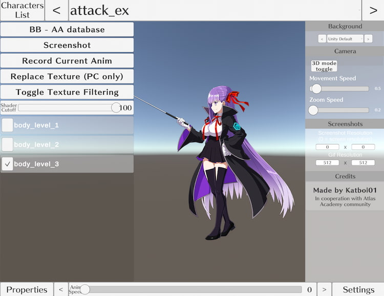Fate Animation Viewer