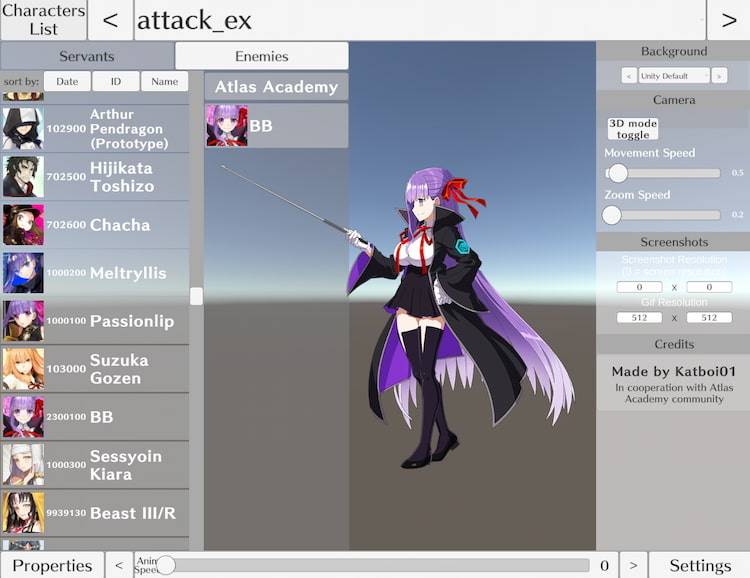 FateViewer, Fate Animation Viewer