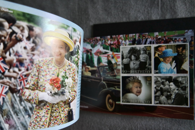 Her Majesty The Queen's Platinum Jubilee Prestige Stamp Book,伊莉莎白二世登基白金禧紀念郵票小冊