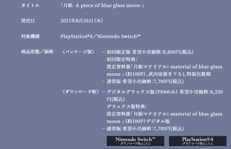 月姫 -A piece of blue glass moon
