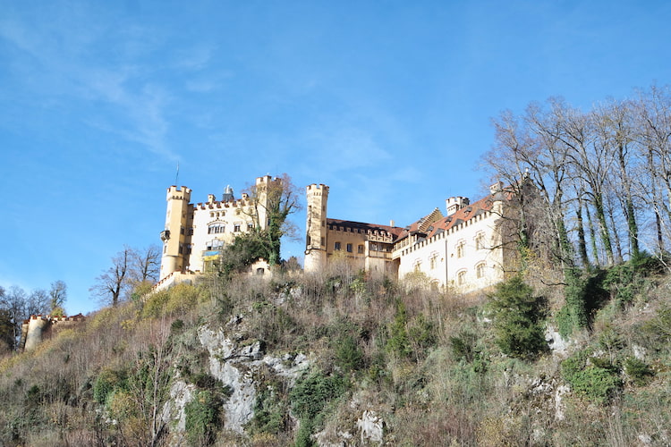 舊天鵝堡, 高天鵝堡, Schloss Hohenschwangau