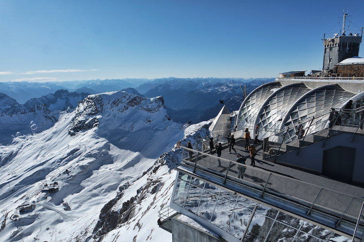 祖格峰(Zugspitze)山頂餐廳Panorama 2962