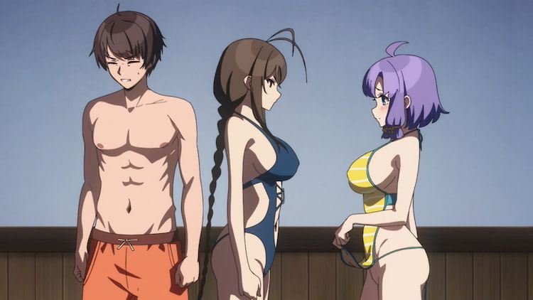 畔美岬, 糺川礼, ぬきたし THE ANIMATION 4話「体イク祭」