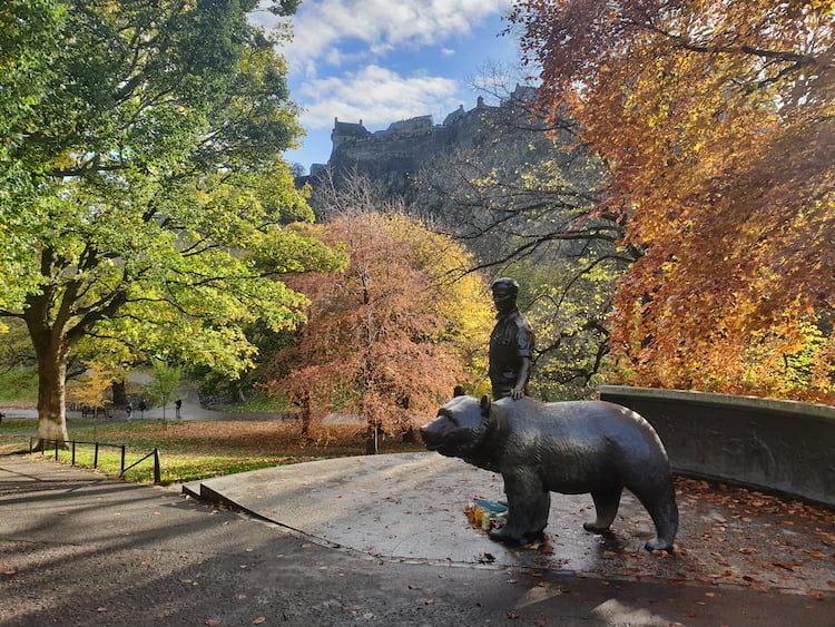 Wojtek the Soldier Bear Memorial 愛丁堡 Edinburgh