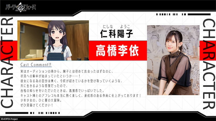 仁科陽子, バーテックスフォース VERTEXFORCE