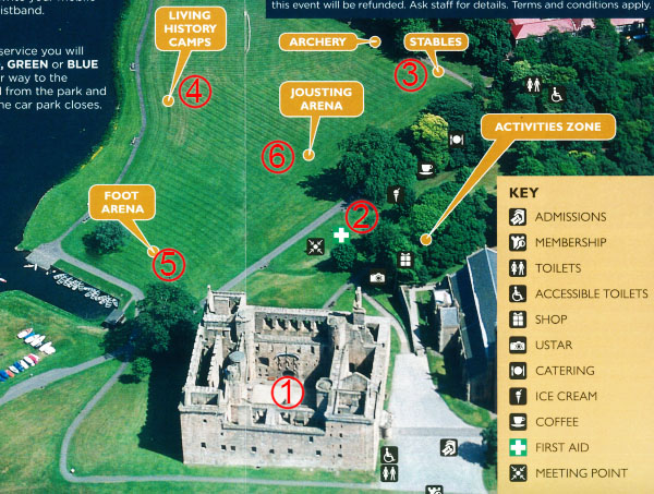 Linlithgow Palace Map