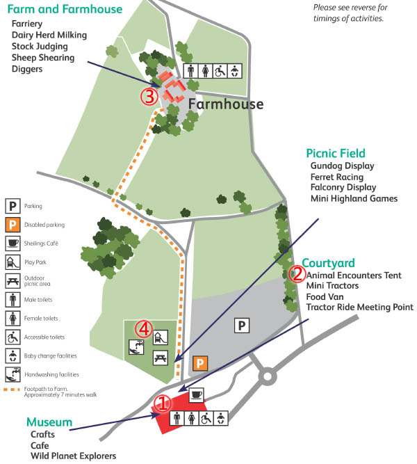National Museum of Rural Life & Country Fair MAP