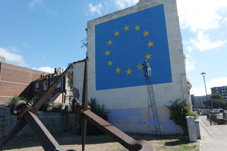 dover brexit Banksy
