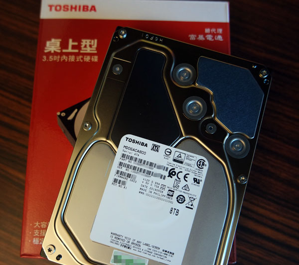 TOSHIBA 8TB(MD06ACA800